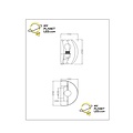 Annabel wall lamp 1xE27 black