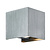 Wall light Koto brushed steel G9 excl (max 40W)