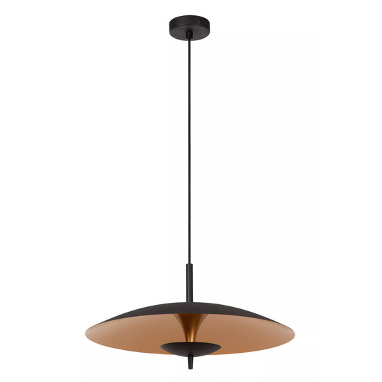 Canada hanglamp diameter 47 cm LED dimbaar 1x9W 3000K zwart