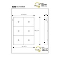 Docking draadloze oplader oplaadstation zwart voor Kiki tafellampen