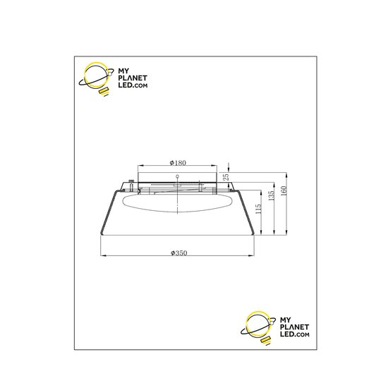 Plafonnier Fumado diamètre 35 cm LED dimmable incl 17,6W 2900K fumé