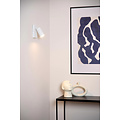 Cleo Aplique de tubo acanalado blanco GU10