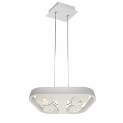 Fantasia Galaxy Design-Pendelleuchte weiss, 4x10W LED