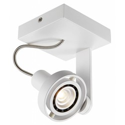 Fantasia Ziva ceiling lamp square white GU10 dimmable