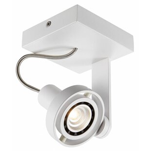 Fantasia Ziva lámpara de techo cuadrada blanca GU10 regulable