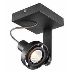 Plafonnier LED dimmable carré GU10 4,5W 110mm