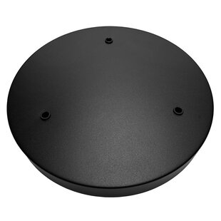 Socle en saillie 3L Ø260 mm pour suspension - noir