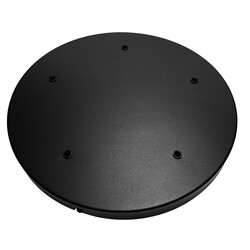 Ø350mm 5L surface-mounted base for pendants - black