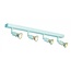 Fantasia Lámpara de techo GU10x4 blanca, gris, bronce, vidrio 550mm larga - Ideal para tus espacios