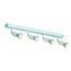 Fantasia Rune ceiling lamp, 4x GU10 fitting, metal and glass, 550 mm long, adjustable spots, IP20