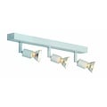 Fantasia Fantasia Rune lampara de techo bronce metal, 3x GU10, orientable, 400 x 45 x 150 mm