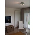 Fantasia Rune plafondlamp vierkant GU10x4 wit, 4.3W 380 lumen 2700K dimbaar, 200x200x150mm, IP20