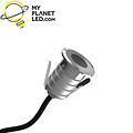 Inox 220V 3W IP67 recessed spotlight 42 mm hole size 32 to 40 mm