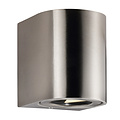 Cantina stainless steel outdoor wall lamp IP44 2x6W