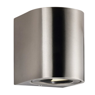 Cantina RVS buitenwandlamp IP44 2x6W