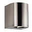 Nordlux nordlux Cantina stainless steel outdoor wall lamp IP44 2x6W - Ideal for stylish outdoor lighting