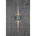 Cantina stainless steel outdoor wall lamp IP44 2x6W