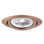 Kanlux Round copper adjustable recessed spotlight - Beautiful design for any space