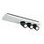 Fantasia Nysit plafondlamp 3-lichts richtbaar GU10 zwart-wit