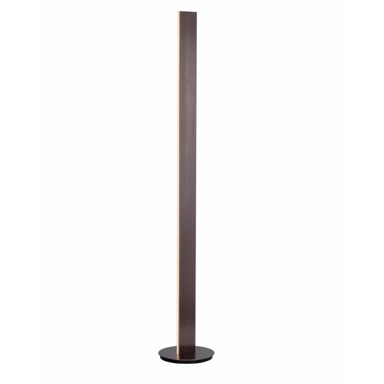 Fantasia Fantasia Pure lampadaire brun cuivré foncé, 1517 mm de haut, LED intégrée 23W, 1610 lumens, 3000K blanc chaud, IP20