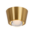 LUCIDE Kuopio Deckenleuchte Ø 9 cm 7W 3000K - Mattgold / Messing