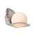 Pori - grey Wall lamp Bathroom - 1xG9 - IP44