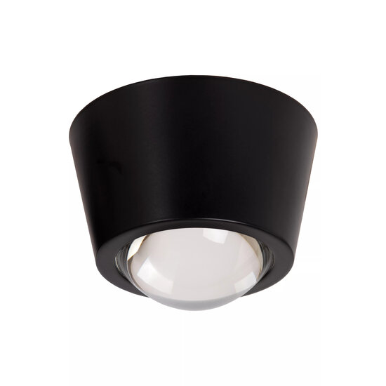 LUCIDE Lucide RIGON - Plafonnière - Ø 9 cm - LED - 1x6W 3000K - Zwart