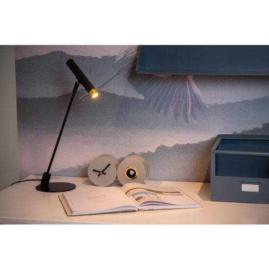 Vantaa - Table lamp - LED Dimb. - G9 - 1x3W 2700K - Including interchangeable shades - Black