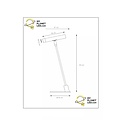 Vantaa - Table lamp - LED Dimb. - G9 - 1x3W 2700K - Including interchangeable shades - Black
