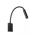Vantaa - Foco de pared / Lámpara de pared - LED - G9 - 1x3W 2700K - Incluye pantallas intercambiables - Negro
