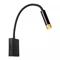 Vantaa - Wandspot / Wandleuchte - LED - G9 - 1x3W 2700K - Inklusive austauschbarer Schirme - Schwarz