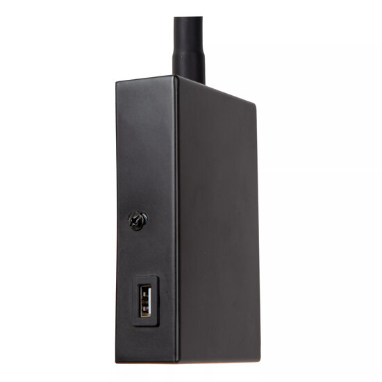 Vantaa - Foco de pared / Lámpara de pared - LED - G9 - 1x3W 2700K - Incluye pantallas intercambiables - Negro