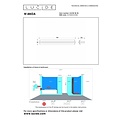 Lucide WANDA - Wandlamp Badkamer - LED - 1x19W 3000K - IP44 - mat