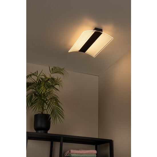 Lucide ALINE - Applique Salle de Bain - LED - 1x12W 3000K - IP44 - Transparent