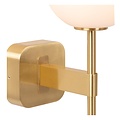 Lucide ELDA - Aplique de baño - 1xG9 - IP44 - Oro mate / Latón