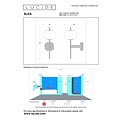 Lucide ELDA - Badezimmer-Wandleuchte - 1xG9 - IP44 - Schwarz