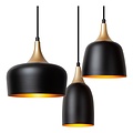 LUCIDE Lucide CHAYANNE - Pendant lamp - 8xE14 - Black