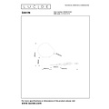 Lucide DAVIN - Lampe de table - 1xE27 - Opale