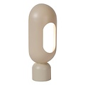 Lucide BARRIS - Tischleuchte - 1xE27 - Taupe