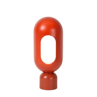 Lucide BARRIS - Table lamp - 1xE27 - Terracotta
