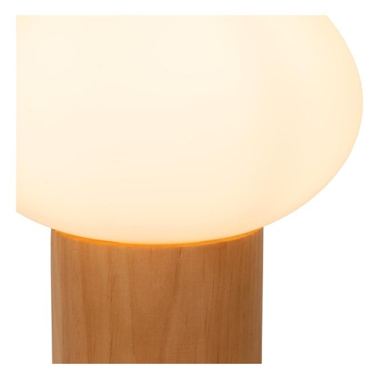Lucide BIRTLE - Lámpara de mesa - 1xE14 - Ópalo