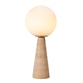 LUCIDE Lucide EVIN - Tischlampe - 1xE27 - Opal