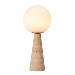 Lucide EVIN - Lámpara de Mesa - 1xE27 - Opal