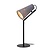 LUCIDE Lucide BENSEN - Lámpara de Mesa - 1xE14 - Gris