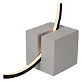Lucide CIRKELIS - Tafellamp - LED Dimb. - 1x6W 3000K - Zwart