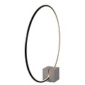 LUCIDE Lucide CIRKELIS - Tafellamp - Ø 83 cm - LED Dimb. - 1x24W 3000K - Zwart