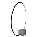 LUCIDE Lucide CIRKELIS - Tafellamp - Ø 83 cm - LED Dimb. - 1x24W 3000K - Zwart