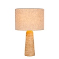 LUCIDE Lucide NIMUE - Tafellamp - Ø 30 cm - 1xE27 - Taupe