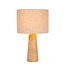 LUCIDE Lucide NIMUE - Table lamp - Ø 30 cm - 1xE27 - Taupe