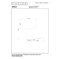 Lucide NIMUE - Table lamp - Ø 30 cm - 1xE27 - Taupe